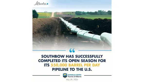 South Bow secures backing for Prairie connector