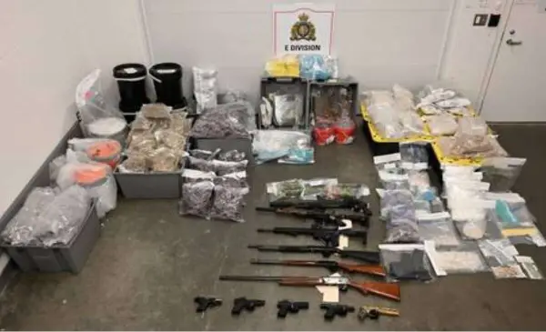 Major drug lab bust in Fraser Valley leads to seizure of fentanyl, MDMA and  firearms