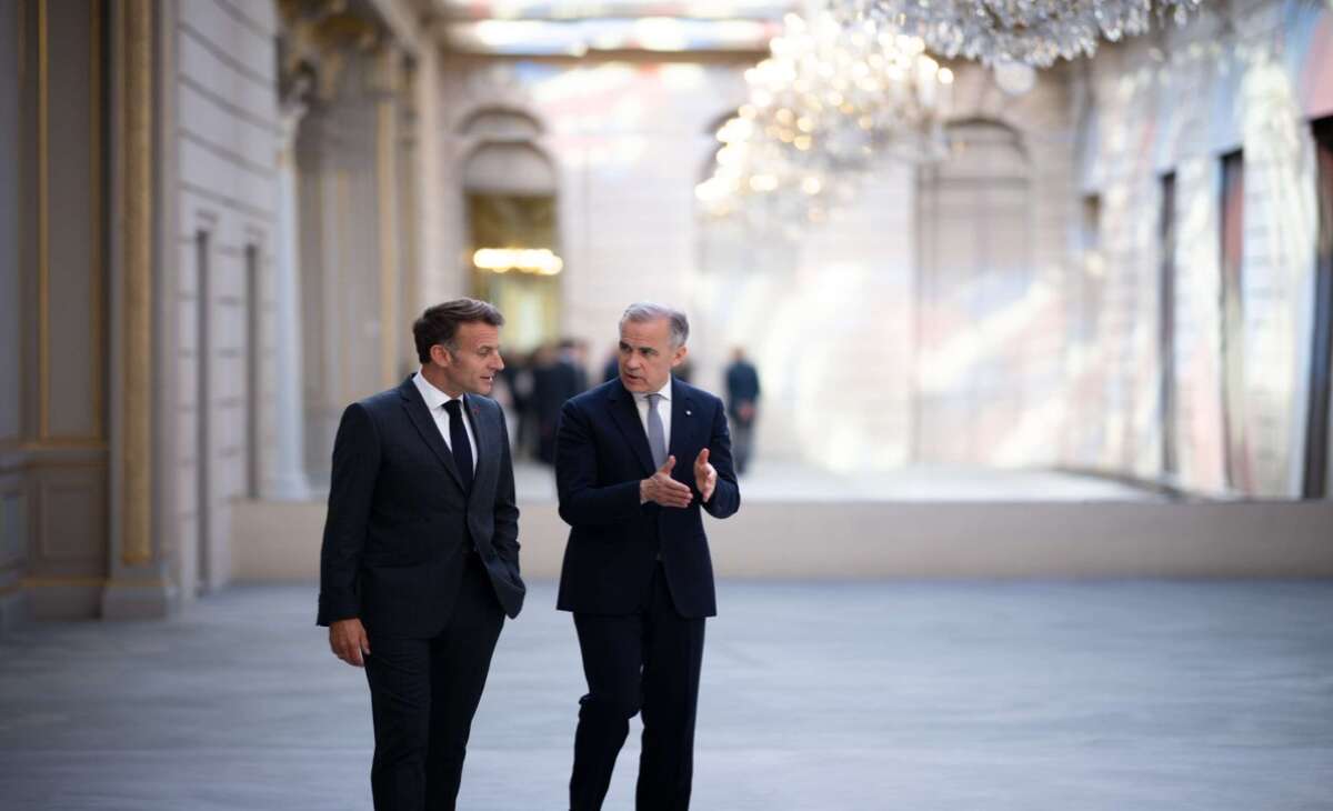 Carney, Macron strengthen Canada-France ties ahead of G7 summit