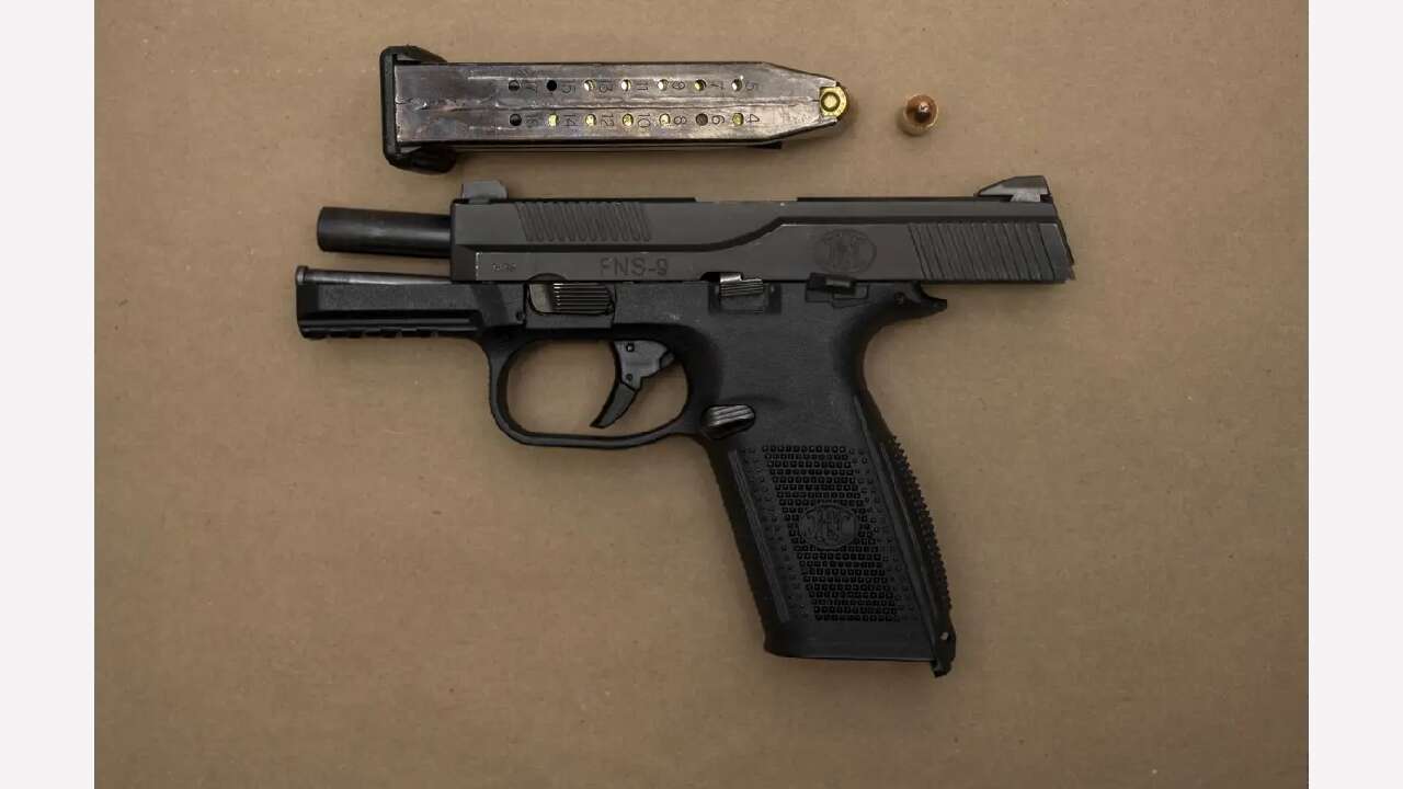 Illegal handgun seized during Brampton traffic stop, Toronto man facing multiple charges 