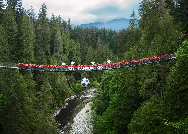 Canyon Kick-off at Capilano Suspension Bridge Park