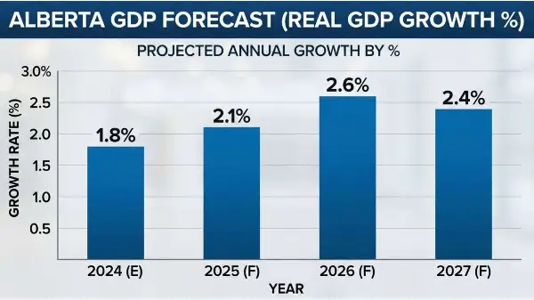 Alberta set to lead Canada’s growth
