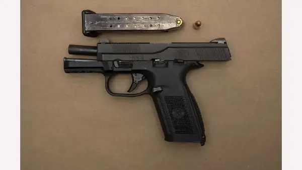 Illegal handgun seized during Brampton traffic stop, Toronto man facing multiple charges 