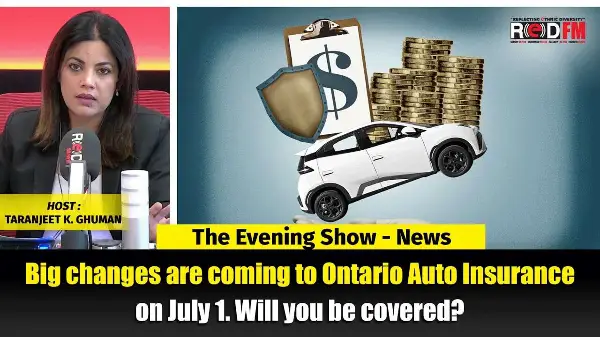 Big changes are coming to Ontario auto insurance on July 1. Will you be covered?  | RED FM NEWS