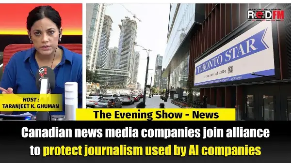 Canadian news media companies join alliance to protect journalism used by AI companies