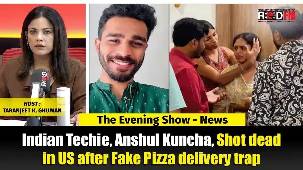 Indian Techie, Anshul Kuncha, Shot dead in US after Fake Pizza delivery trap | RED FM NEWS