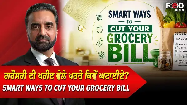 Saving Money: Smart Ways To Cut Your Grocery Bill | ਗਰੌਸਰੀ ਦੀ ਖਰੀਦ ਵੇਲੇ ਖਰਚੇ ਕਿਵੇਂ ਘਟਾਈਏ ?