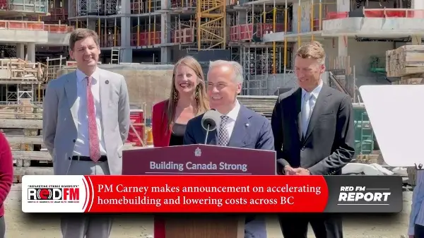 Prime Minister Carney makes announcement on accelerating homebuilding and lowering costs across B.C.