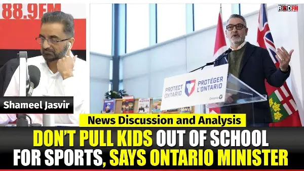 Toronto & Canada News | Don’t pull kids out of school for sports, says Ontario minister | June 30th