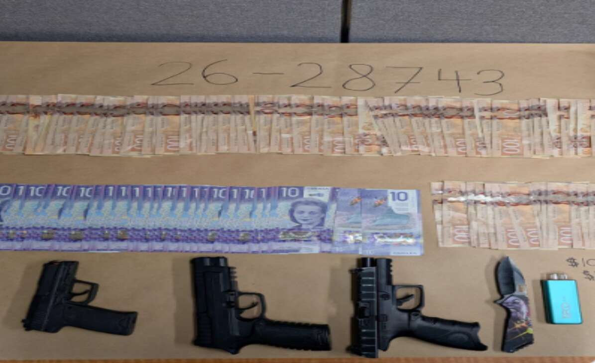  Three teens found on Abbotsford construction site with BB guns and counterfeit cash 