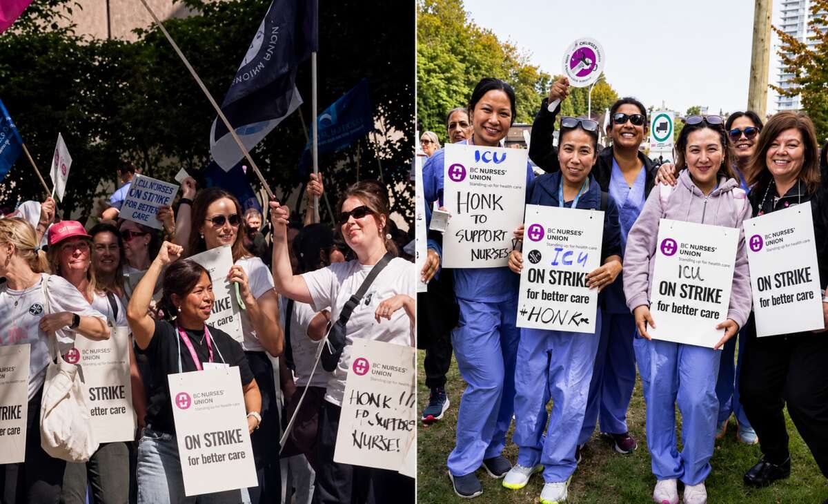 B.C. nurses suspend picket lines as contract talks move into mediation 