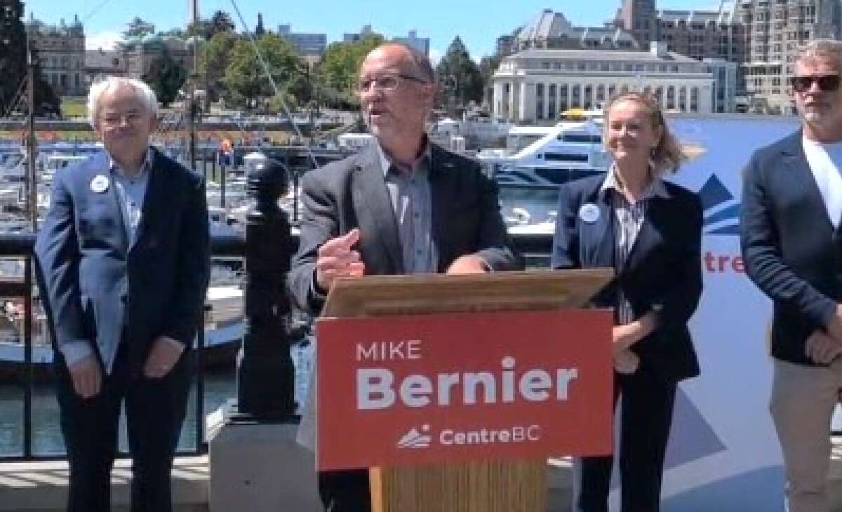 Mike Bernier is the new leader of Centre B.C.