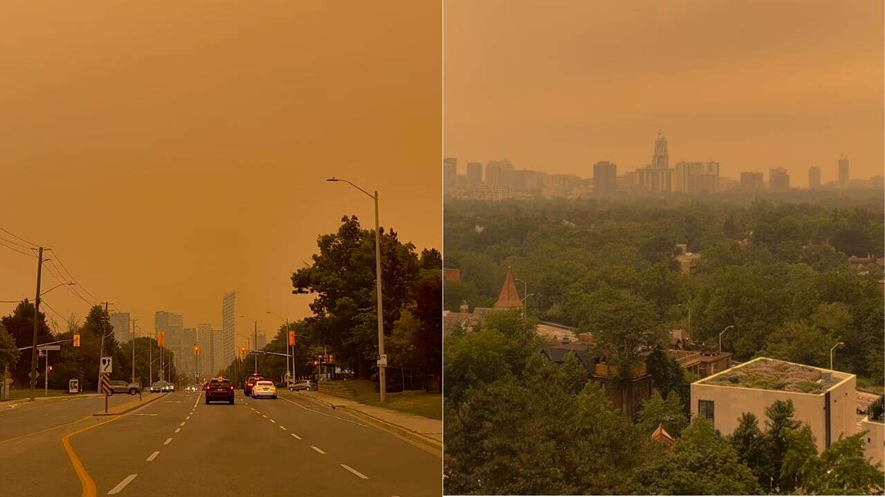 Ontario wildfires force evacuations as smoke spreads across region
