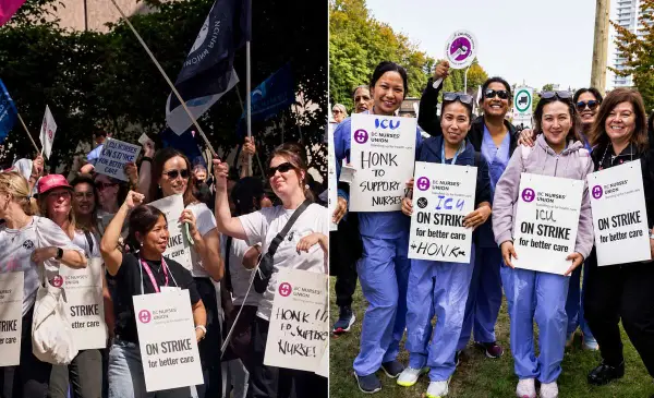 B.C. nurses suspend picket lines as contract talks move into mediation 