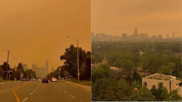 Ontario wildfires force evacuations as smoke spreads across region