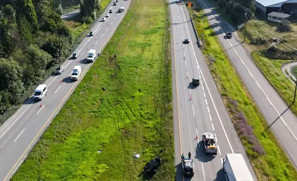 BC Highway Patrol seeks witnesses in fatal Highway 1 crash near Abbotsford