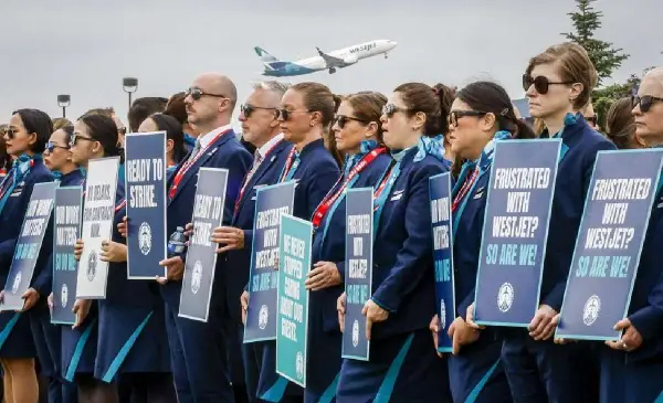 WestJet and Flight Attendants in Intense Talks as Aug. 2 Strike Deadline Looms