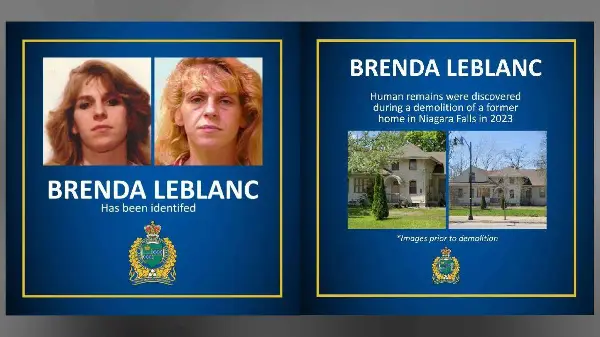 Niagara Police Identify Woman in Cold-Case Homicide Investigation