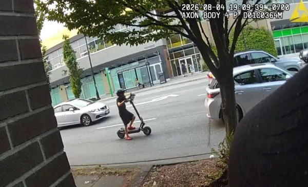 Father fined after allowing 12-year-old son to ride E-scooter 