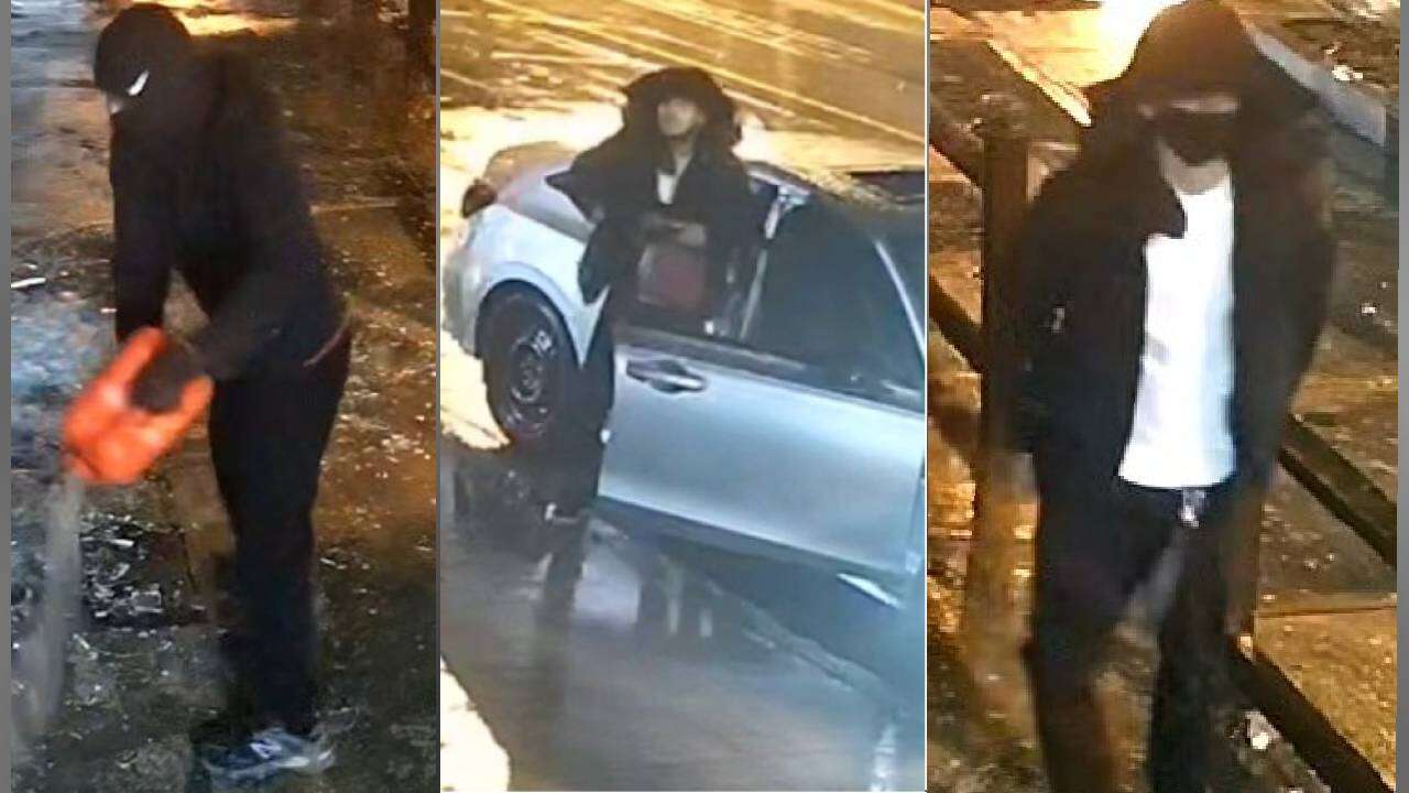Two Suspects Sought in Clothing Store Arson Investigation 