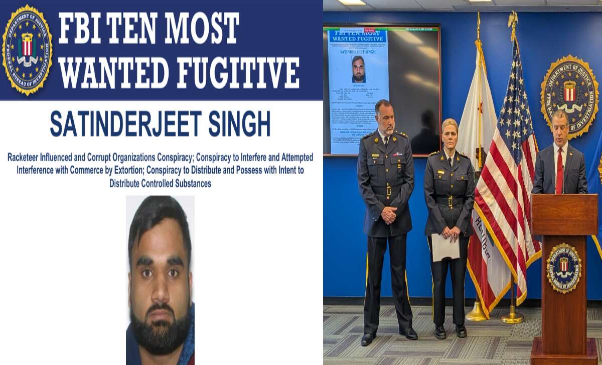 Satinderjeet Singh added to FBI ten most wanted fugitives list 