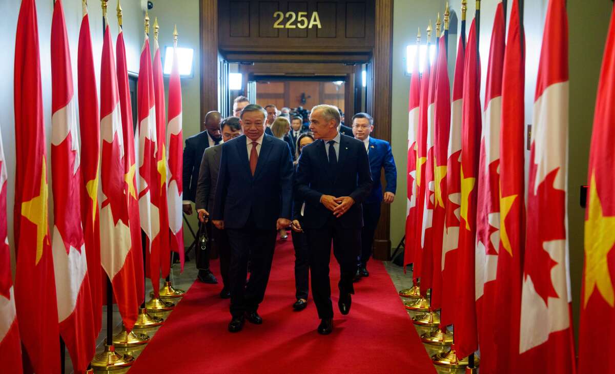 Canada and Vietnam announce a new strategic partnership