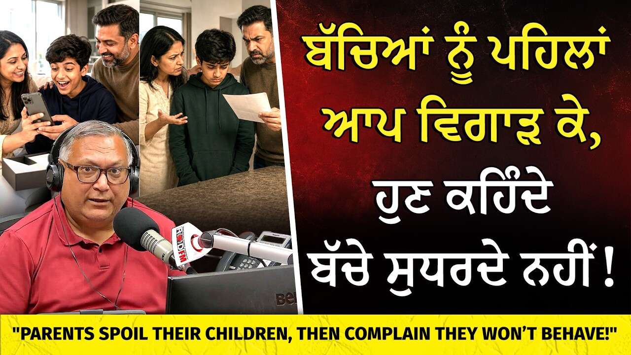 ਬੱਚਿਆਂ ਨੂੰ ਪਹਿਲਾਂ ਵਿਗਾੜ ਕੇ, ਹੁਣ ਕਹਿੰਦੇ ਸੁਧਰਦੇ ਨਹੀਂ! | Who Is Responsible for Children’s Bad Habits?