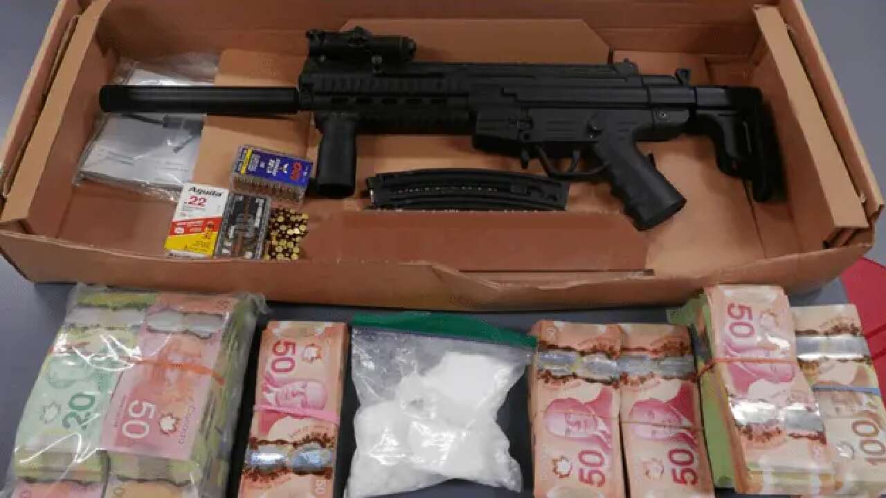 Three arrested after $25,000 cocaine, semi-automatic rifle seized in Newmarket 
