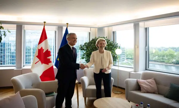Carney discusses stronger partnership with European leaders. Poilievre says Canada must remain independent