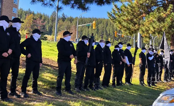 White nationalist gather near Kamloops residential school site, leaders condemns  