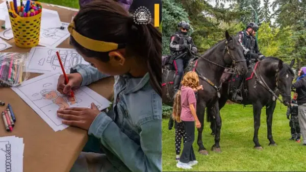 More than 400 Calgarians attend first Picnic with the Police at Stanley Park