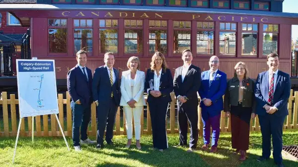 Calgary-Red Deer-Edmonton high-speed rail project takes next step